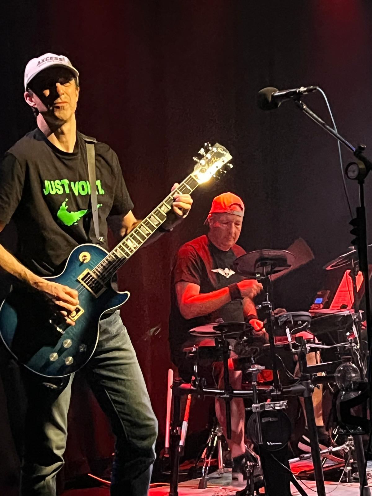 Band live performance